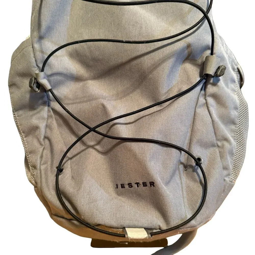 The North Face Jester Standard Full Size Unisex Gray Backpack 18x11